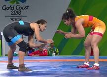 CWG 2018: साक्षी मलिक ने मजबूत डिफेंस के दम पर जीता ब्रॉन्ज