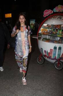 विराट कोहली का मैच देख वापस काम पर लौटीं अनुष्का शर्मा, देखें एयरपोर्ट लुक की खूबसूरत तस्वीरें