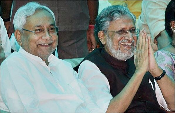 Bihar legislative council elections: Sushil Modi along with CM Nitish Kumar बिहार विधान परिषद चुनाव:  सीएम नीतीश कुमार के साथ सुशील मोदी मैदान में