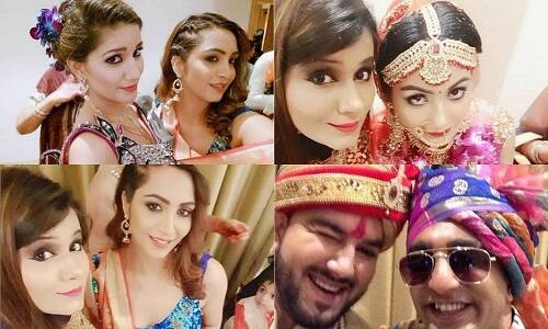 'बिग बॉस' सीजन 11 की कंटेस्टेंट सपना चौधरी के भाई करन हाल ही में शादी के बंधन में बंधे हैं. इस शादी में बिग बॉस के कई सारे कंटेस्टेंट्स ने शिरकत की जिनकी तस्वीरें आप आगे की स्लाइड्स में देख सकते हैं. (Photo: Instagram)