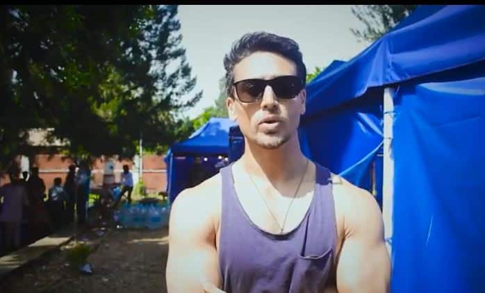 tiger shroff doing fun and action on the sets of SOTY2, video goes viral 'SOTY 2' के सेट पर रोमांस नहीं एक्शन करते दिख रहे हैं टाइगर, देखें ये VIDEO
