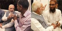 दिल्ली मेट्रो में सफर के दौरान लोगों से गुफ्तगू करते दिखे पीएम मोदी, देखें तस्वीरें