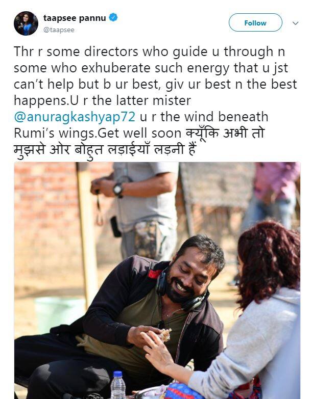 तापसी ने ट्वीट किया,