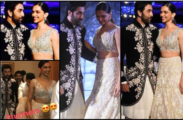 दीपिका पादुकोण और रनबीर कपूर की जोड़ी पर्दे पर तो हिट है ही साथ ही जब भी ये दोनों सितारे साथ नज़र आते हैं तो फैंस का दिल झूम उठता है. कल इन दोनों सितारों ने साथ में रैंप वॉक किया.