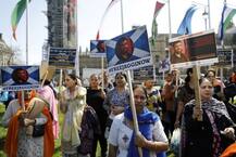 मोदी के खिलाफ हो रहे प्रदर्शन में फाड़ा गया तिरंगा, ब्रिटेन ने मांगी माफी