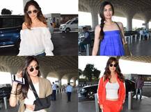 एयरपोर्ट लुकः कुछ इस अंदाज में एयरपोर्ट पर नजर आए ये बॉलीवुड सितारे