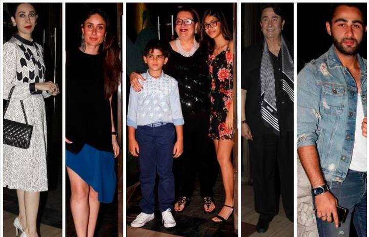 आज बबिता कपूर का 70वां जन्मदिन है. इस मौके पर उनकी दोनों बेटियों करिश्मा और करीना कपूर सहित पूरे परिवार ने मिलकर देर रात उनके जन्मदिन का जश्न मनाया. आगे देखिए तस्वीरें