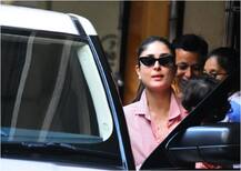 मौसी के घर के बाहर नजर आए नन्हें तैमूर और मां करीना, देखें तस्वीरें