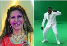 VIDEO: क्रिस गेल पर छाया सपना चौधरी का जादू, \'तेरी आंख्या का यो काजल\' पर किया डांस!