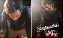 Video: वरुण धवन ने \'कलंक\' के सेट पर यूं मनाया 31वां जन्मदिन