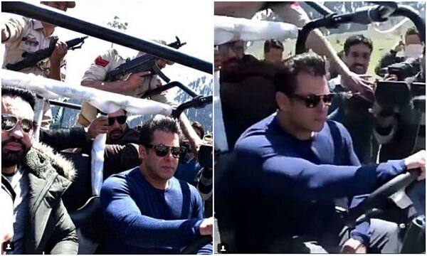 salman khan photos from the set of race 3 shooting in kashmir Photos: सलमान खान कश्मीर में कर रहे हैं 'रेस 3' की शूटिंग, सेट से सामने आईं ये तस्वीरें