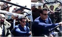 Photos: सलमान खान कश्मीर में कर रहे हैं \'रेस 3\' की शूटिंग, सेट से सामने आईं ये तस्वीरें