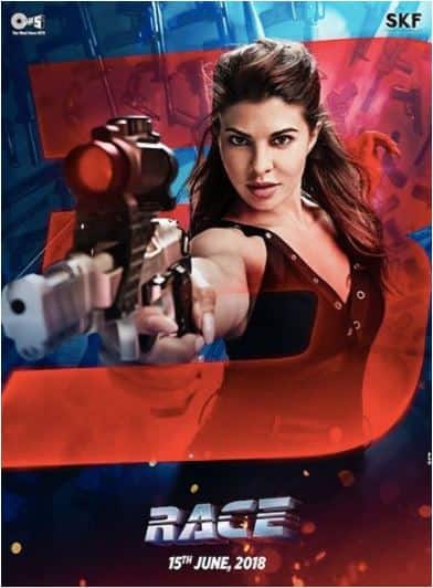 सलमान खान प्रोडक्शन की फिल्म 'रेस 3' के इस पोस्टर में आप फिल्म की एक्ट्रेस जैकलीन को स्टाइलिश अंदाज में देख सकते हैं.
