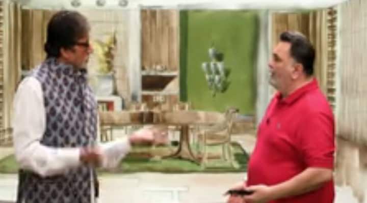 अमिताभ बच्चन और ऋषि कपूर दोनों जमकर फिल्म के प्रमोशन में व्यस्त हैं.