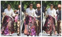 Shooting site पर अनूठे अंदाज में स्पॉट हुईं काजोल, जानिए किस प्रॉजेक्ट पर कर रही हैं काम