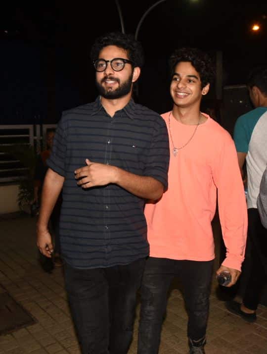 साथ ही इस फिल्म के लिए ईशान खट्टर भी काफी उतासाहित नजर आ रहे थे. (तस्वीर: मानव मंगलानी)