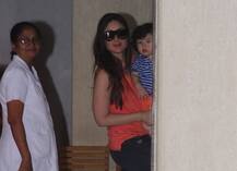 PHOTOS: मम्मी करीना के साथ नानी हाउस पहुंचे तैमूर दिखे, हैरान-परेशान