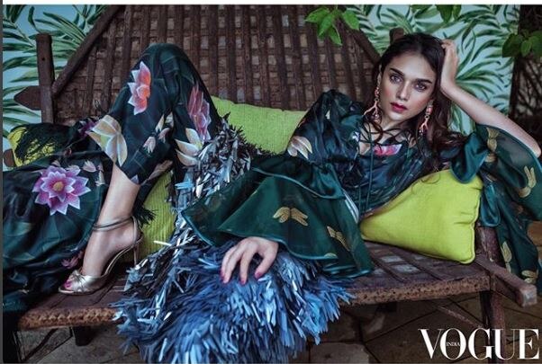 Aditi Rao Hydari Photo shoot for Vogue Magazine   वोग के कवर पेज पर दिखेंगी अदिती राव हैदरी, फोटोशूट की तस्वीरें आईं सामने, देखें