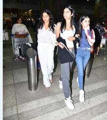 In Pics: श्रीदेवी का \'राष्ट्रीय पुरस्कार’ लेने जाह्नवी और खुशी के साथ दिल्ली पहुंचे बोनी कपूर