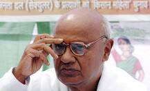 कर्नाटक में सत्ता संघर्ष: राहुल गांधी ने एचडी देवगौड़ा से फोन पर की बातचीत