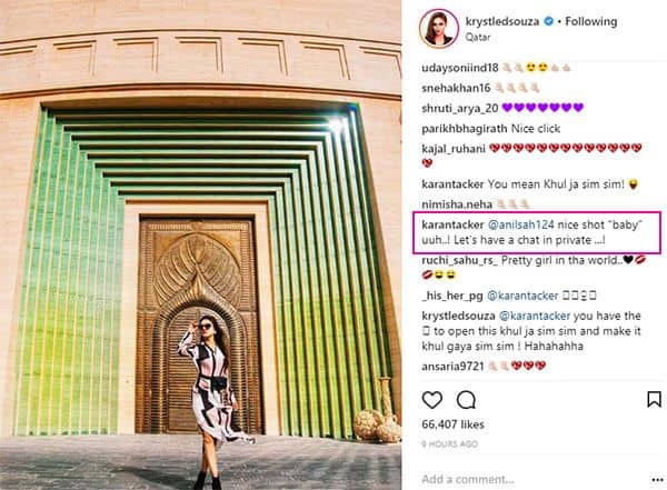 गर्लफ्रेंड क्रिस्टल डिसूजा को फैन ने कहा 'Baby' तो करन टैकर बोले 'तुमसे अकेले में बात करता हूं