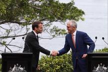 फ्रांस के राष्ट्रपति मैक्रों ने ऑस्ट्रेलियाई PM की पत्नी को \'डिलिशियस\' कहकर बुलाया