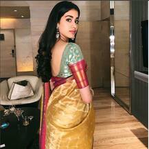 मां की साड़ी पहन नेशनल अवॉर्ड लेने पहुंचीं बेटी जाह्नवी कपूर, बोनी कपूर हुए भावुक