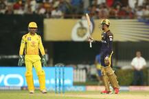 धोनी के \'विजय रथ\' पर गिल के अर्धशतक से लगा ब्रेक, KKR ने CSK को 6 विकेट से हराया