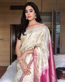 मां की साड़ी पहन नेशनल अवॉर्ड लेने पहुंचीं बेटी जाह्नवी कपूर, बोनी कपूर हुए भावुक