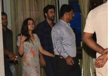 अफेयर की खबरों के बीच रनबीर कपूर के साथ डिनर करने पहुंचीं आलिया भट्ट, देखें