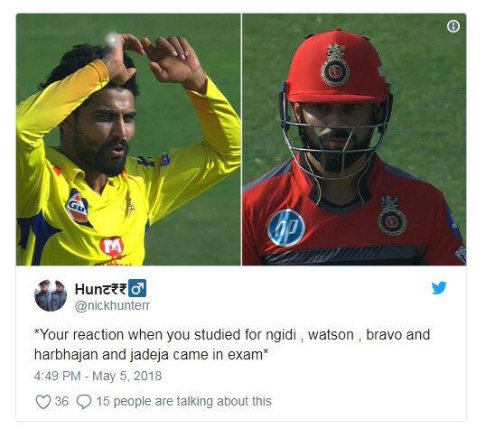 दूसरे यूजर ने कोहली और विराट की तस्वीर शेयर करते हुए लिखा, ''ये रिएक्शन ऐसा ही था जैसे आपने एग्जाम के लिए तैयारी कुछ की और एग्जाम में कुछ और आ गया.''
