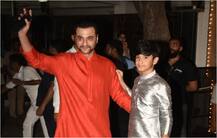 सोनम कपूर की मेंहदी में पहुंचे चाचा संजय और बोनी कपूर , देखें तस्वीरें