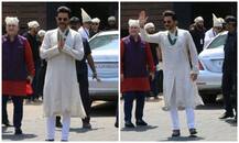 बारात के स्वागत के लिए तैयार हुए अनिल कपूर, देखिए वेन्यू के बाहर की तस्वीरें