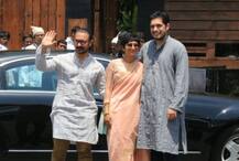 सोनम कपूर की ग्रैंड वेडिंग में पत्नी किरण संग पहुंचे आमिर खान, सबसे अलग अंदाज में आए नजर