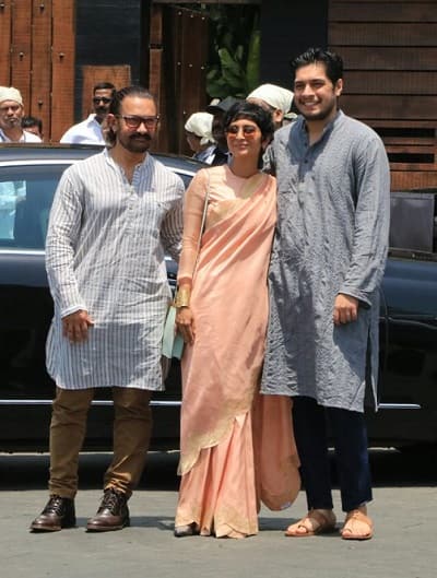 किरण राव साड़ी में काफी सुंदर नजर आ रही हैं. (तस्वीर: मानव मंगलानी)