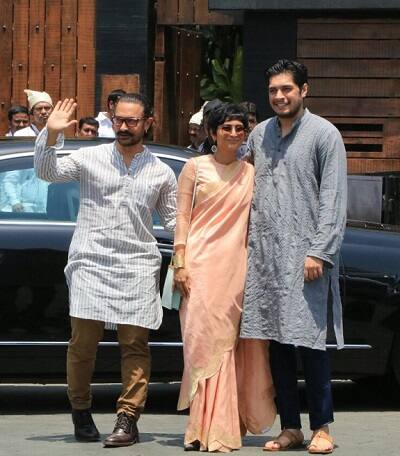 बता दें कि आनिर खान के ये लुक उनकी आने वाली फिल्म 'ठग्स ऑफ हिन्दोस्तान' के लिए है. (तस्वीर: मानव मंगलानी)