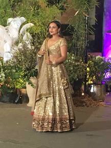 सोनम कपूर के रिसेप्शन में परिवार संग पहुंचे शत्रुघ्न सिन्हा