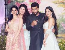 पहली बार जाह्नवी सहित तीनों बहनों के साथ कैमरे में कैद हुए अर्जुन कपूर, देखें Candid तस्वीरें