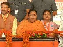 इलाहाबाद की गंगा चौपाल में फिर बोलीं उमा भारती- नहीं लड़ूंगी 2019 का चुनाव