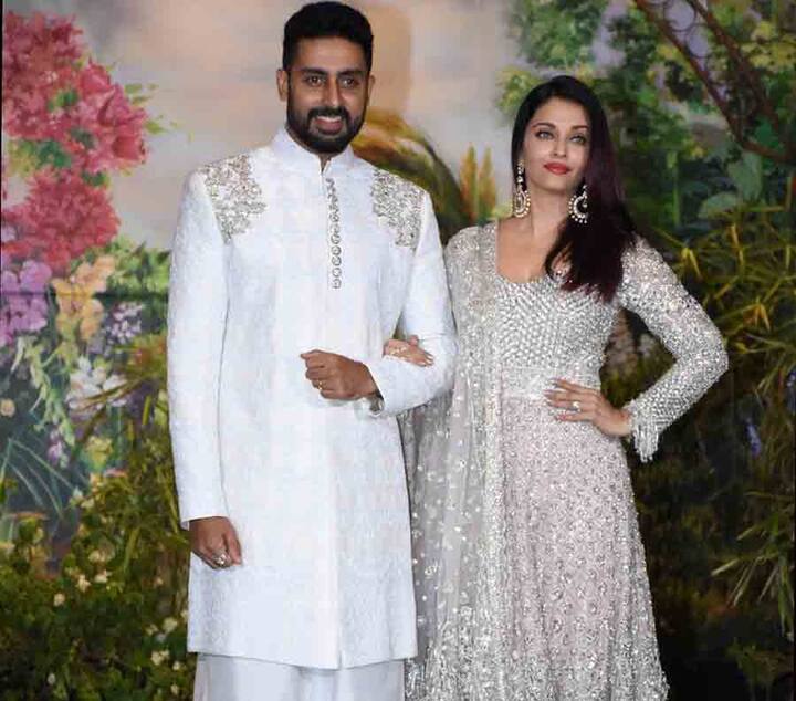 बता दें कि शादी में अभिषेक बच्चन और अमिताभ बच्चन ने एर जैसे कपड़े और पगड़ी पहनी हुई थी. (तस्वीर: मानव मंगलानी)