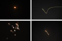 ईरान ने इजरायल पर दागीं 20 से ज़्यादा मिसाइलें, जवाब में सीरिया पर भी दागी गईं मिसाइलें