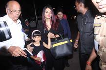 आराध्या के साथ कान्स के लिए रवाना हुईं ऐश्वर्या राय, एयरपोर्ट की तस्वीरें देखें