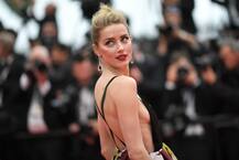 Cannes 2018: रेड कार्पेट पर ब्रालेस उतरीं एम्बर हर्ड, उनकी अदाओं के कायल हुए फैंस