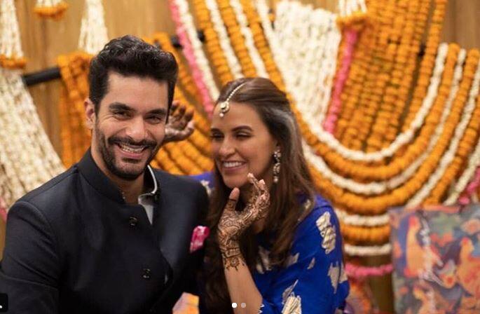 आपको बता दें कि अंगद बेदी और नेहा धूपिया ने 10 मई को पंजाबी धर्म के अनुसार शादी रचाई. (PHOTOS - INSTAGRAM)