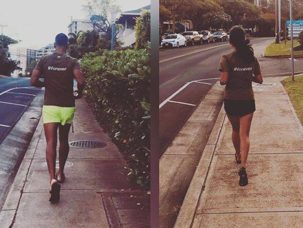  इससे पहले अंकिता को तब देखा गया जब वो पति मिलिंद कोंवर के साथ दौड़ लगाते दिखीं थी. (तस्वीर: इंस्टाग्राम)