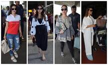 SPOTTED: मीरा और करीना कपूर से लेकर ईशा गुप्ता तक, यहां देखिए सितारों का एयरपोर्ट लुक