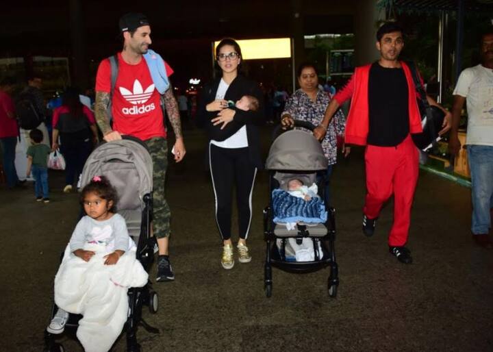 पिछले दिनों सनी लियोनी अचानक से पूरे परिवार की तस्वीर साझा कर सभी को चौंका दिया था. किसी को खबर भी नहीं थी सनी लियोनी के जुड़वा बेटों ने जन्म कब लिया. (तस्वीर: मानव मंगलानी)