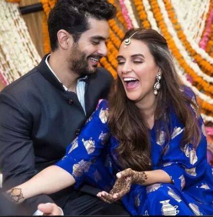 नेहा अपनी टीम और पति के साथ यूएस में एजुकेशन के सिलसिले में आईं हैं. वे चार से पांच दिन यहां रूकेंगी. फोटोः इंस्टाग्राम  