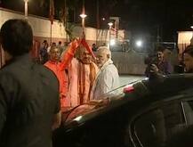 IN PICS: कर्नाटक के चुनावी नतीजों से खुश पीएम मोदी, अमित शाह के साथ पहुंचे पार्टी मुख्यालय