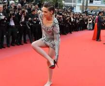 Cannes 2018: इस एक्ट्रेस के साथ हुआ कुछ ऐसा कि इसने रेड कार्पेट पर नंगे पांव चलने का किया फैसला